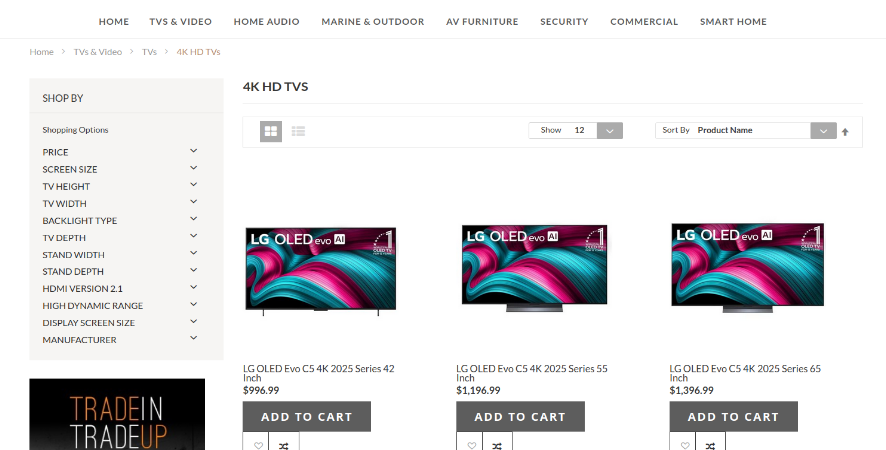 E-commerce Platform Hover